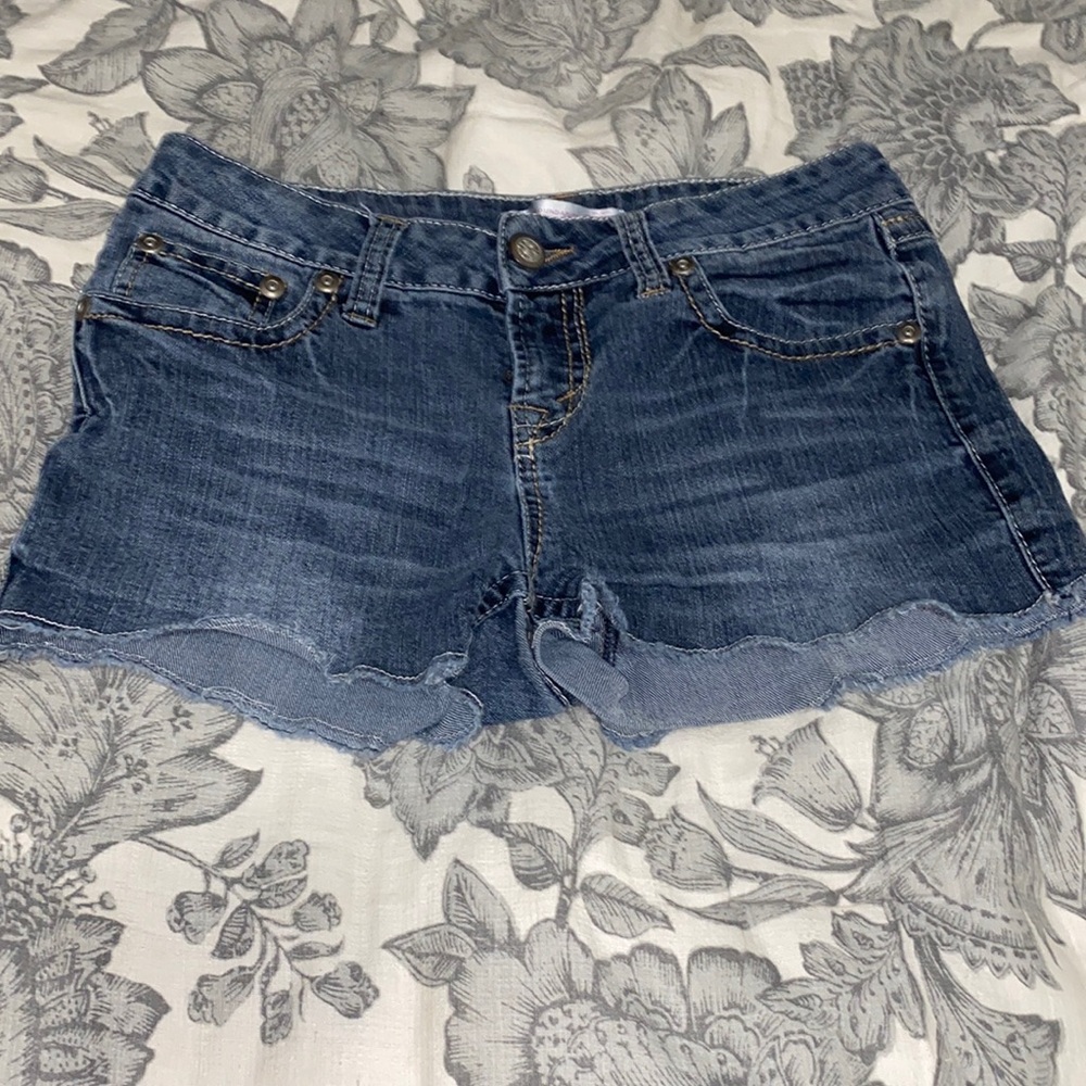 Blue Jean Shorts.